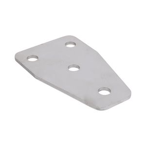 T-Verbinder vlak RVS 131x80 RapidStrut