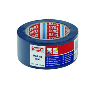 Rol a 33mtr. montage-/reparatietape pvc 33mm voor geïsoleerde leidingen blauw