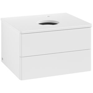 Wastafelonderkast Antao 600x360x500mm White Matt Lacquer L18050MT