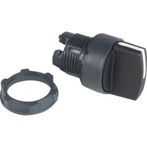 Kop keuzeschakelaar 2 standen 22mm Zwart Harmony XALF/XB5