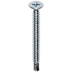 Zelfborende plaatschroef DIN7504P 3,5x13mm pvk verzinkt VVE=200