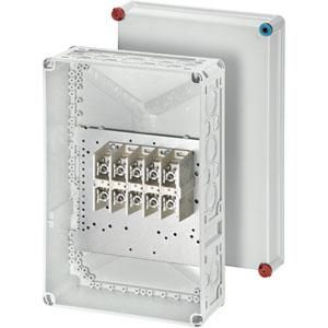 Kabeldoos IP65 BM3 2x 10-95 mm2 Cu/Alu 5 polig Grijs