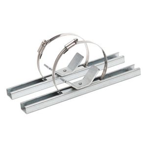 Mastbevestiging set voor CP kast met breedte 400mm
