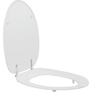 Closetzitting R37000 DANIA wit doorlopende pen boutlengte 85mm D92