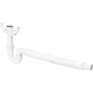 buissifon 1 1/2x40/50 kunststof/wit 798517-694159