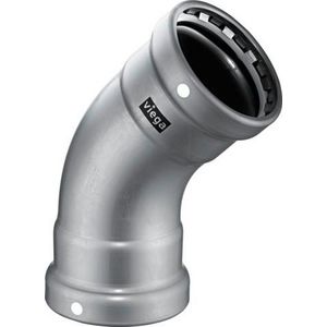 Bochtkoppeling 45° MEGAPRESS-S-XL persaansluiting 3" 4226.1XL