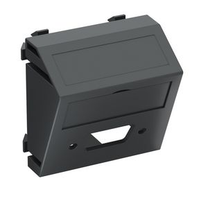 Draagplaat VGA/D-Sub9 z. connectoraansluiting 45x45mm Polyca