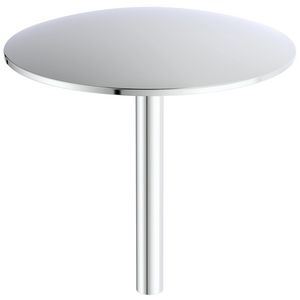 Round afvoerafdekking bad chroom