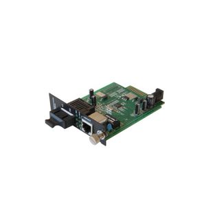 Media converter card 10/100 Single mode SC