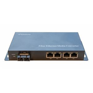 Media converter SM SC - Switch 10/100 4xRJ45