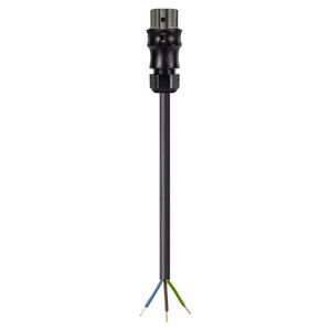 Aansluitsnoer RST20I2 female 4mm² 4,5m rubber 60°C VVE=8