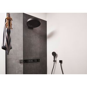 Afbouwdeel inbouwthermostaat RainSelect 4 functies 18,5l/min. mat zwart