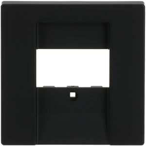 Centraalplaat luidspr/TAE/USB f-matzwart (1766-885)