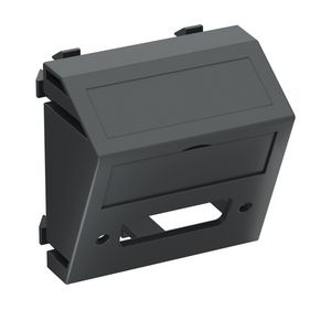 Draagplaat DVI z. connectoraansluiting 45x45mm Polycarbonaat