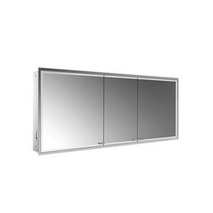Led-spiegelkast Prestige2 inbouw 3 deuren zonder Emco light system 1615mm excl. montageframe