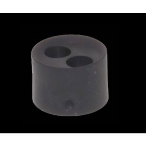 Inzetstuk meervoudig TPE t.b.v. wartel M20 doorlaat 2x 4-6mm (MFD20/02/060)