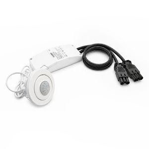 Aanwezigheiddetector plafond PIR 2200W 8M 50m² 1-10V Wieland