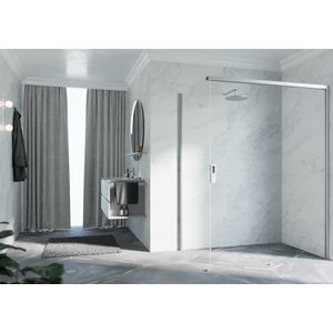 Zijwand OPEFH RE 950-970x2000mm matchroom helder