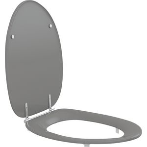 Closetzitting R37112 DANIA antraciet doorlopende pen boutlengte 85mm D92