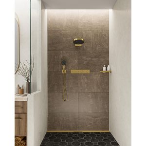 Afbouwdeel inbouwthermostaat RainSelect 2 functies 19,6l/min. Polished gold