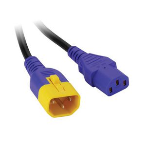 Powercord jumper C14- C5 3x075mm² 1.8mtr.