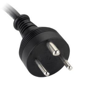 Deense stroom kabel C13 zwart 1.8mtr.