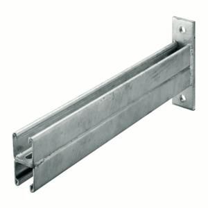 BEUGEL 41X41-DUBBELE PLATTE STAART-L= 320MM-HDG ING VVE=10