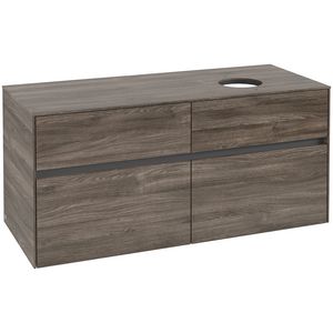Wastafelonderkast Collaro 1200x548x500mm Stone Oak C04300RK