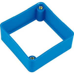 Verlengstuk / verhogingsring vierkant 27,5mm tbv centraalddoos
