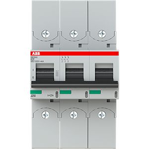 Installatieautomaat S800HV 3P K25 4kA @ 580/1000V