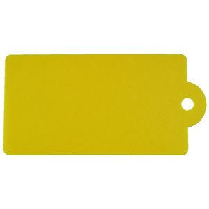 Zak a 100st. Labelplaatje 160x80x0,6mm