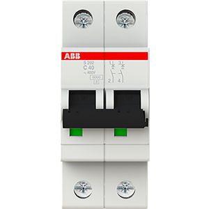 Installatieautomaat 6kA 2-polig C-karakteristiek 40A