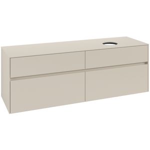 Wastafelonderkast Collaro 1600x548x500mm Cashmere Grey C05100VN