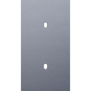 Tweevoudige afdekpl. verticaal 71mm centerafstand twee enkel