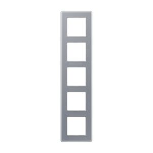 Afdekraam A-viva kristalgrijs 5-voudig