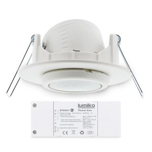 Aanwezigheiddetector plafond PIR 2200W 6M 30m² 1 Relais