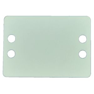 Zak a 100st. Labelplaatje 63,8x44,8x0,4mm