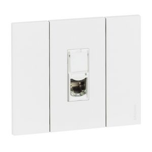 Contactdoos RJ45 STP Cat. 6A wit LivingNow