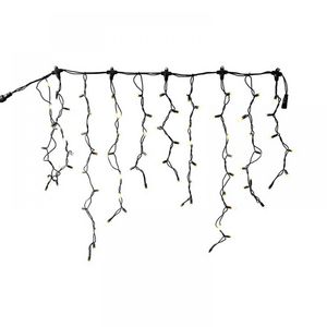 IJspegelverlichting PS230 2x0,8mtr. zwarte draad 2400K WW+