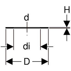 Polyethyleen (PE) flenspakking 110mm