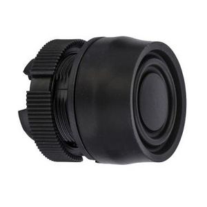Kop voor drukknop Ø22mm Met kapje Zwart