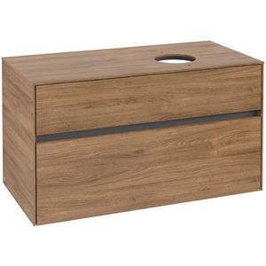 Wastafelonderkast Collaro 1000x548x500mm Oak Kansas C04000RH