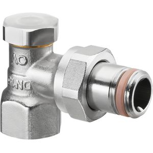 Radiateurgrendelventiel Combi 2 hoekpatroon DN15 met zelf