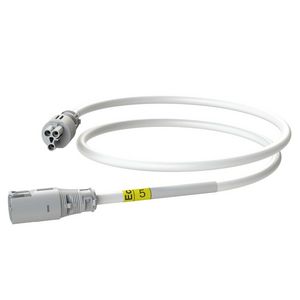 Koppelsnoer AW 5m 3G1,5 wit Eca VVE=20