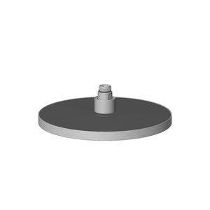 Regendouche rond 220mm Champagne (22kt Goud)