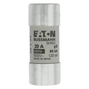Zekering laagspanning 20A AC 690V 22x58mm gL/gG IEC VVE=10