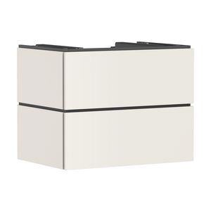 Badmeubel Xilesa E 780/550 2 lades waskom/gesl. wastafel SMB