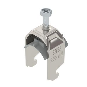 Beugelklem 2056 22-28mm rvs A2 1.4301 blank VVE=50