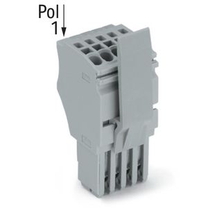 1-draads FE steker 1,5 mm² grijs 2020-102/122-000 VVE=100