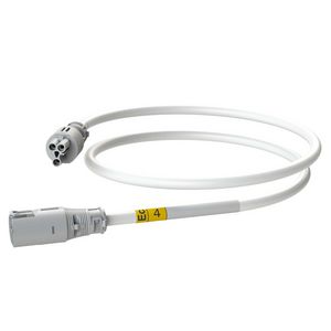 Koppelsnoer AW 4m 3G1,5 wit Eca VVE=20